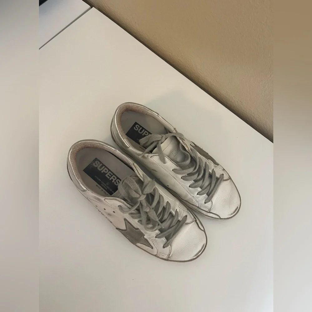 Golden Goose Superstar Leather Sneakers - Picture 9 of 13